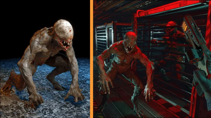 Arktika's mutant monsters Arktika's mutant monsters