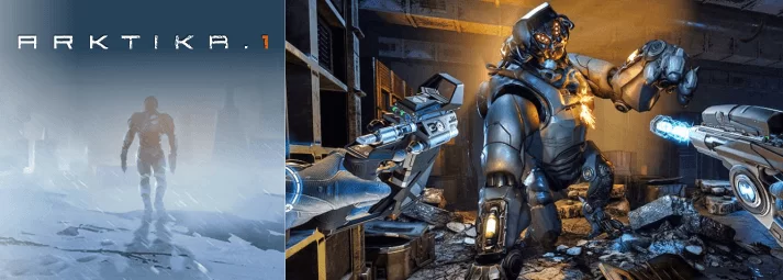 ARKTIKA.1 - AAA game title ARKTIKA 1