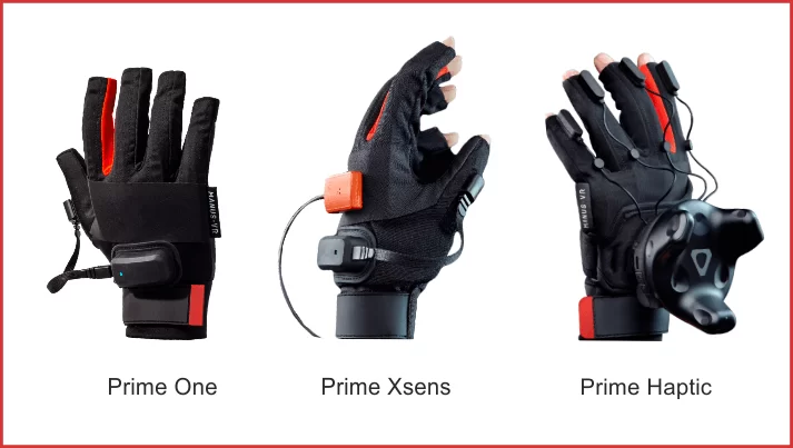 relé Pacífico Laboratorio Manus VR Prime Haptic Glove | VR Hand tracking