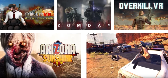 Games compatible with BeswinVR pistol BeswinVR pistol games