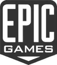 Epic Games inc, logo Epic Games inc, logo