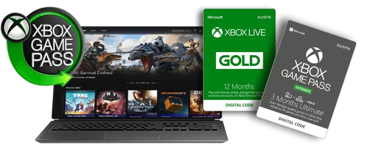 Subscriptions to Xbox Live Gold and Xbox Game Pass Xbox Live Gold and Xbox Game Pass