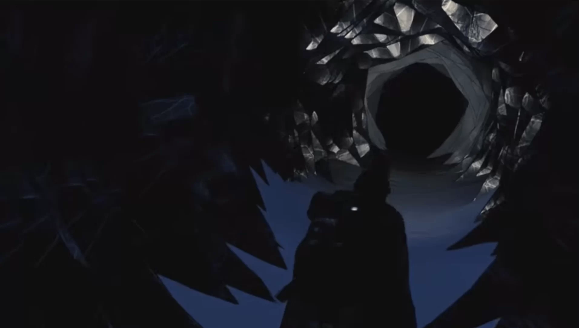 Experience the horror, in the dark Dark cave