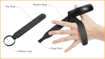 Hand strap for Oculus Controllers