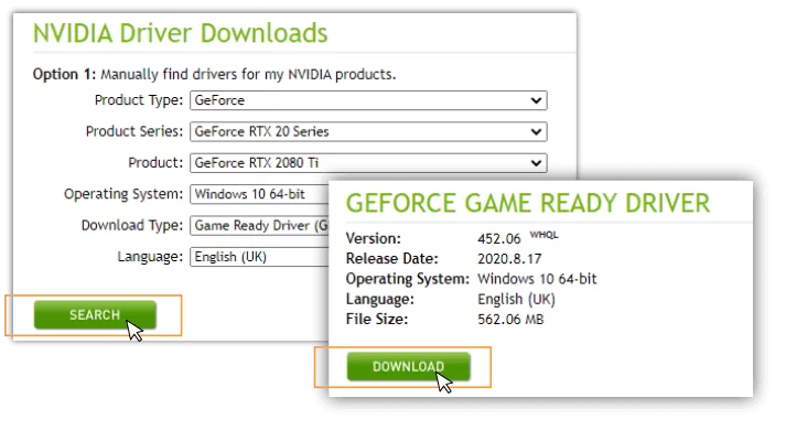 NVIDIA Display drivers