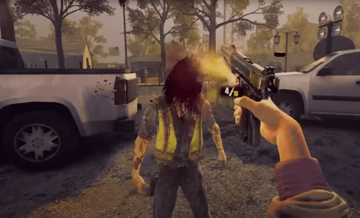 3 bullets to the head to kill a Walker Shooting a Walker (zombie)