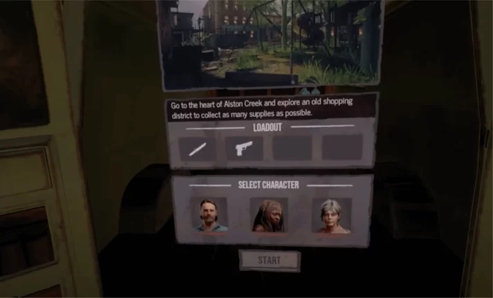 Play as Rick, Carol or Michonne Rick, Carol or Michonne