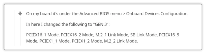 Reddit forum post Reddit forum